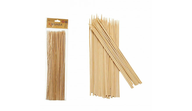 Barbecue Skewer Set Bamboo 0,3 x 30 x 0,3 cm (48 Units)