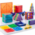 3D Magnetic Building Blocks Magoks InnovaGoods 57 Pieces