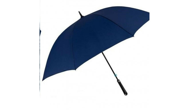Automatic umbrella Perletti Golf Navy Blue Polyester Ø 132 cm