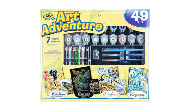 Paint by Numbers Set Royal & Langnickel Art Adventure 49 Pieces