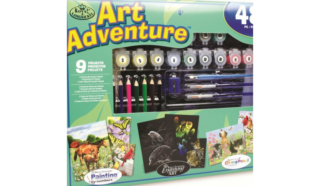 Paint by Numbers Set Royal & Langnickel Art Adventure 48 Pieces