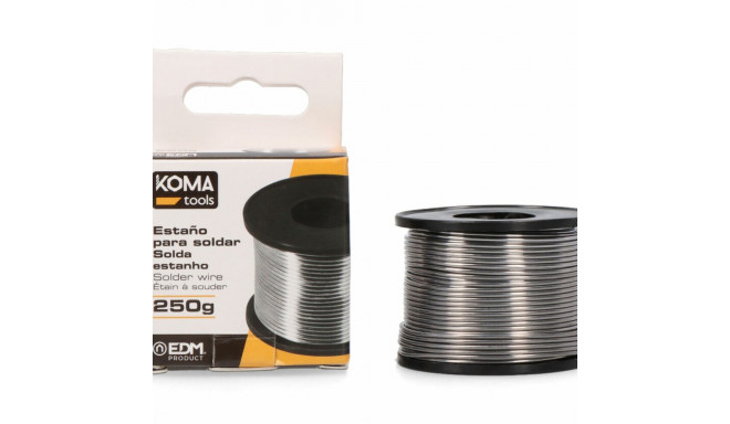 Tin wire for soldering Koma Tools Spole 1 mm 250 g