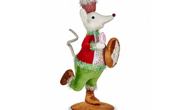 Decorative Figure Krist+ 64814926 64814926 Mouse 20 x 55 x 24 cm (2 Units)