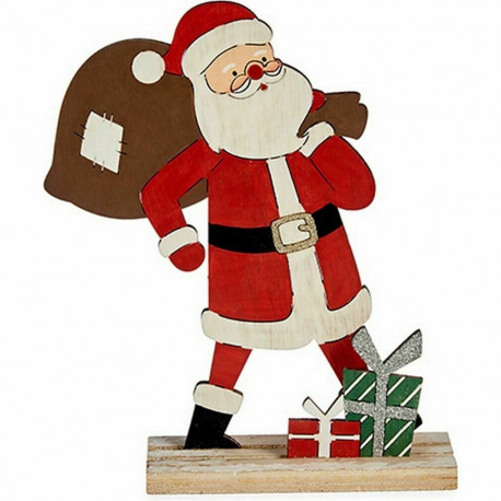 Decorative Figure Krist+ 19XD35259-02 19XD35259-02 White Red Green 5,5 x 23,5 x 19 cm (12 Units)