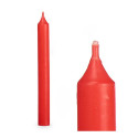 Candle Set Red 2 x 2 x 15 cm (12 Units)