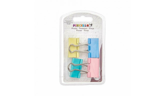 Clamps Clip Large Multicolour Metal (24 Units)