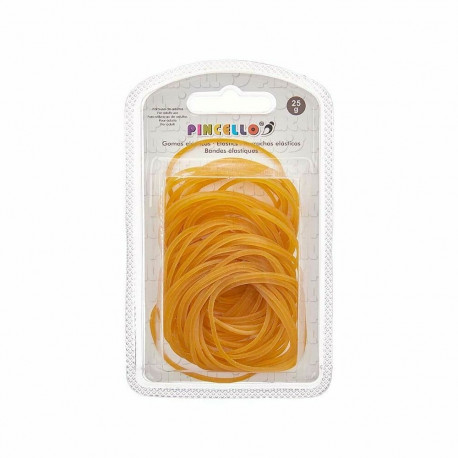 Elastic bands Pincello 402 Yellow Large (24 Units)