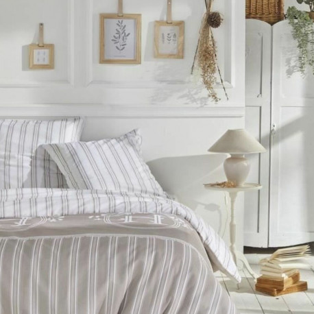 Duvet cover set TODAY Berenice Beige 240 x 260 cm