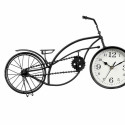 Table clock Bicycle Black Metal 42 x 24 x 10 cm (4 Units)