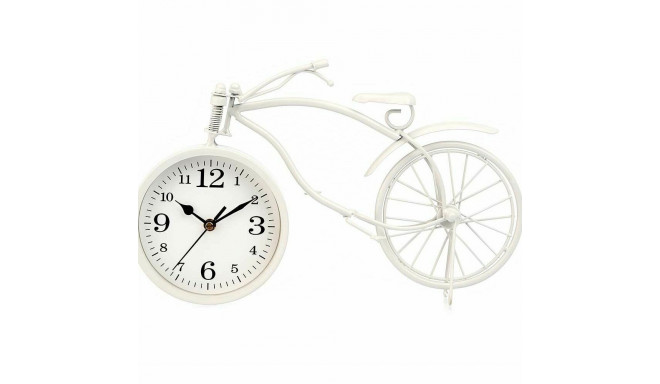 Table clock Gift Decor 918 918 White Bicycle (4 Units)