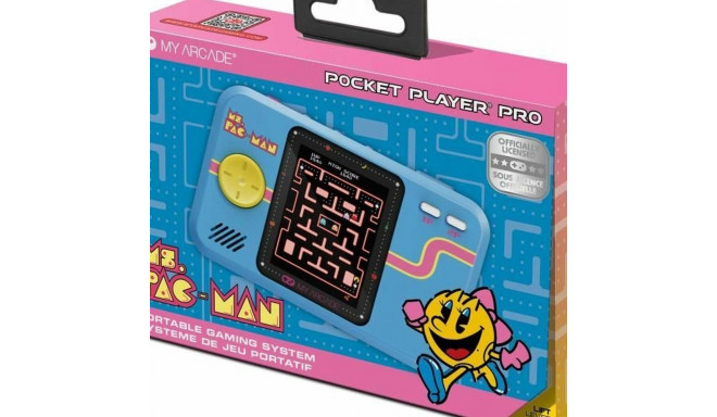 Teisaldatav Mängukonsool My Arcade Pocket Player PRO - Ms. Pac-Man Retro Games Sinine