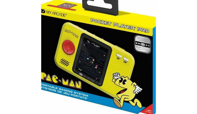 Pārnēsājama Spēļu Konsole My Arcade Pocket Player PRO - Pac-Man Retro Games Dzeltens