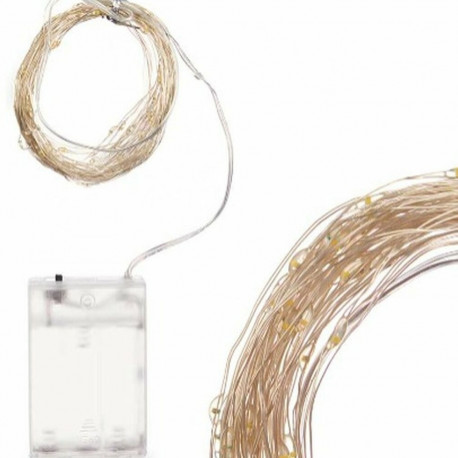 LED-tulede Pärg Gift Decor BL-009 BL-009 Valge Soe valgus 5,4 m 16 x 10 x 6 cm (24 Ühikut)