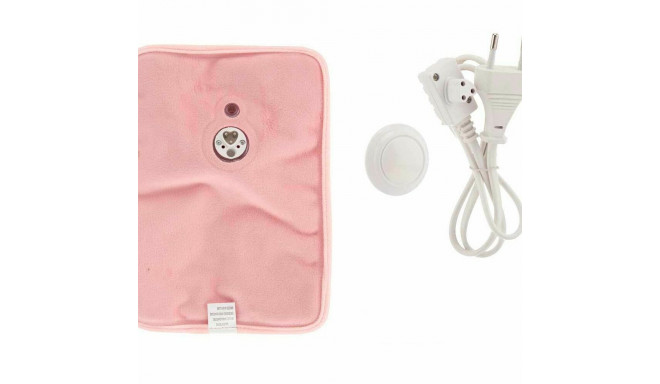 Electric Hot Water Bottle Gift Decor NY-250-R NY-250-R Pink Plastic 380 W Velvet Hands (12 Units)