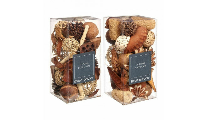 Decorative Potpourri Белый Коричневый Красный 14 x 30,5 x 14 cm (6 штук)