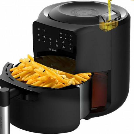 Air Fryer Cecotec Cecofry Rain Pack 1550 W 5,5 L Black