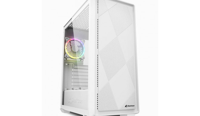 ATX Semi-tower Box Sharkoon VS8 RGB White