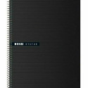 Notebook ENRI Status 100 Sheets A4 Black (5 Units)