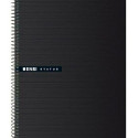 Notebook ENRI Status 100 Sheets A4 Black (5 Units)