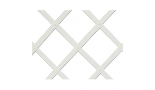 Lattice Nortene Trelliflex White PVC 1 x 2 m