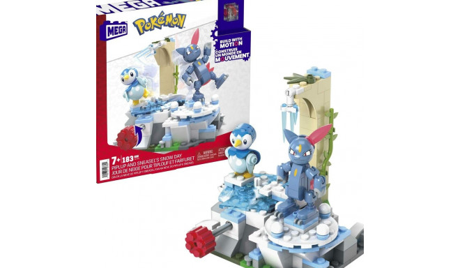 Action Figures Mega Construx Pokémon 183 Pieces Playset