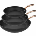 Pan Cecotec Polka Fantasy 20-24-28 Bucket Set Golden Ø 20 cm Ø 24 cm Ø 28 cm
