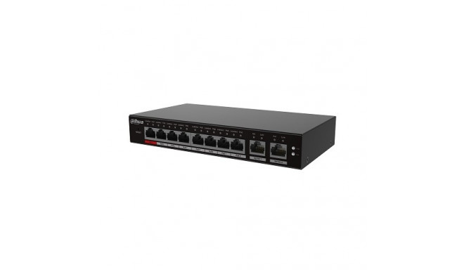 PoE switch 100Mbps 8portu+2G uplink S4100-8ET2GT-96-C