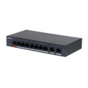 DAHUA Switch||CS4010-8ET-110|Type L2|Desktop/pedestal|PoE ports 8|DH-CS4010-8ET-110