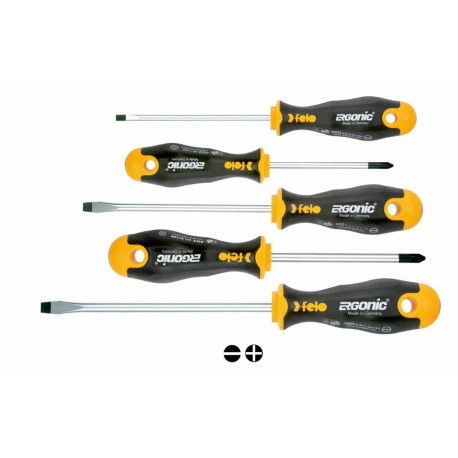 FELO kruvikeerajate komplekt 5 tk. SERIES 400 ERGONIC