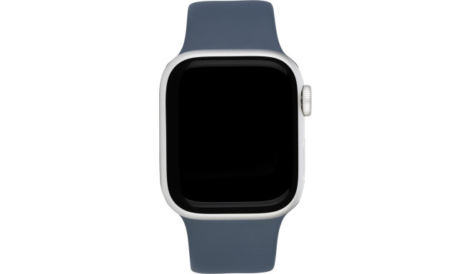 Apple Watch 9 GPS 41mm Silver Alu Sport Band Blue S/M