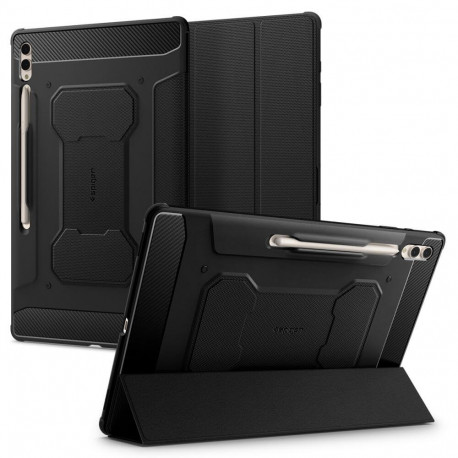 Kaitsekaaned Rugged Armor Pro, Samsung Galaxy Tab S10 Ultra / Tab S9 Ultra / Tab S8 Ultra, must, Spi