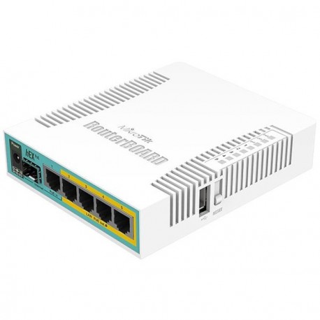 MikroTik RouterBOARD hEX Poe Gigabit - RB960PGS - Router - 4-port ...