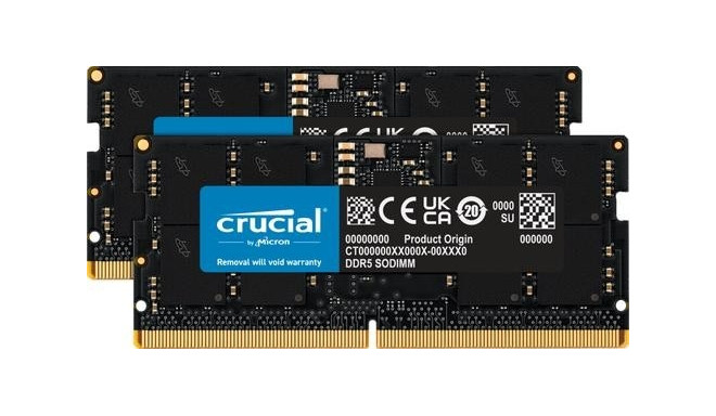 Crucial CT2K24G56C46S5 memory module 48 GB 2 x 24 GB DDR5 5600 MHz