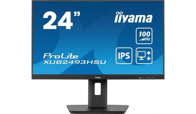 iiyama ProLite XUB2493HSU-B6 computer monitor 60.5 cm (23.8&quot;) 1920 x 1080 pixels Full HD LE