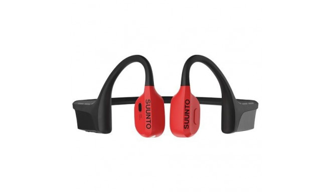 Suunto WING Headset Wireless Ear-hook Sports Bluetooth Black, Red