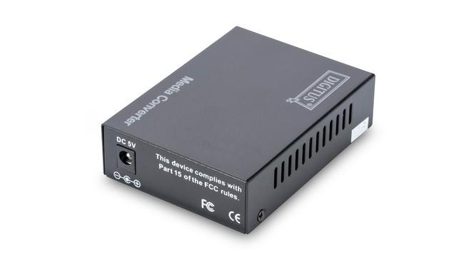 Digitus Fast Ethernet Media Converter, RJ45 / ST