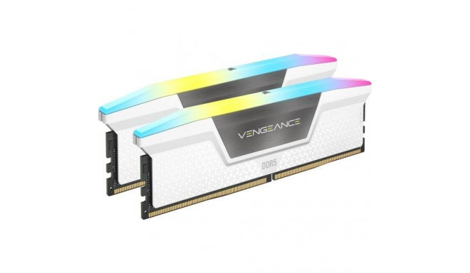 Corsair Vengeance RGB CMH64GX5M2B6000C40W memory module 64 GB 2 x 32 GB DDR5 6000 MHz