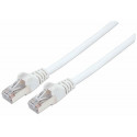Intellinet Network Patch Cable, Cat7 Cable/Cat6A Plugs, 15m, White, Copper, S/FTP, LSOH / LSZH, PVC,