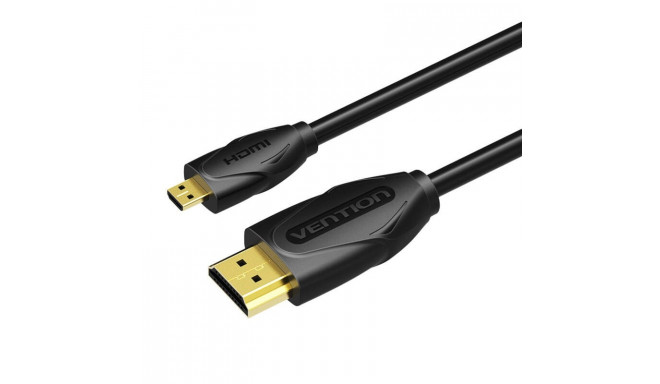 Kabel micro HDMI do HDMI Vention VAA-D03-B100 1m 4K 30Hz (Czarny)