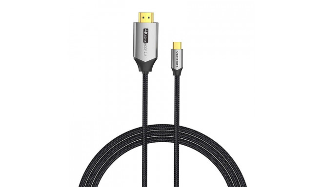 USB-C do HDMI 2.0 cable Vention CRBBF 1m, 4K 60Hz (black)