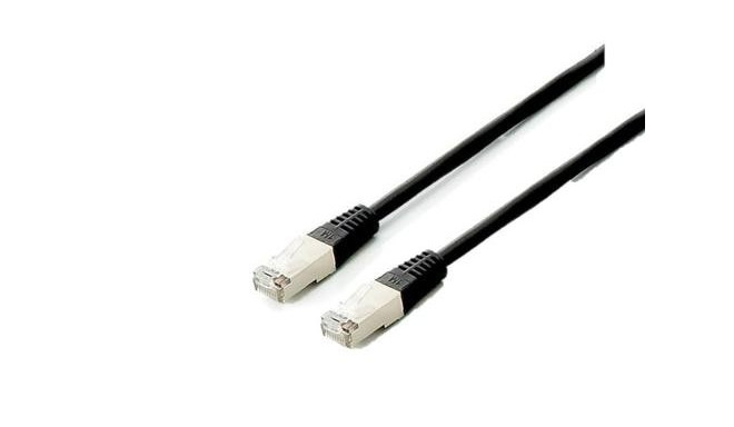 Equip Cat.6A Platinum S/FTP Patch Cable, 10m, Black