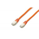 Equip Cat.6A Platinum S/FTP Patch Cable, 3.0m, Orange