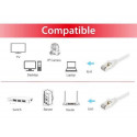 Equip Cat.6 S/FTP Patch Cable, 50m, White