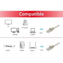 Equip Cat.6A U/UTP Patch Cable, 5m, Beige