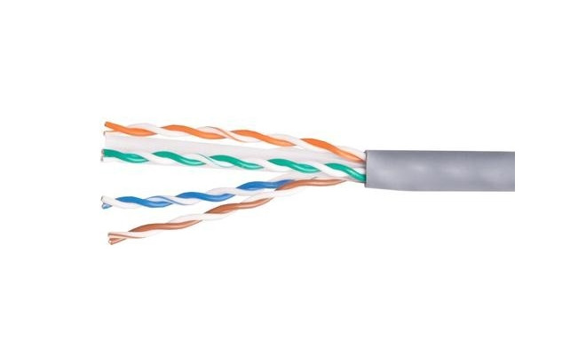 Equip Cat.6A U/UTP Installation Cable, LSZH, Solid Copper, 305m