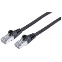 Intellinet Network Patch Cable, Cat6A, 1.5m, Black, Copper, S/FTP, LSOH / LSZH, PVC, RJ45, Gold Plat
