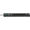 Brennenstuhl 1951160606 power extension 3 m 6 AC outlet(s) Indoor Black