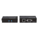 Manhattan VGA Cat5/5e/6 Extender, Extends video and audio signals up to 300m, Black, Three Year Warr