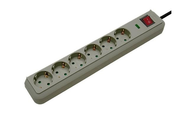 Brennenstuhl 1159750015 surge protector Grey 6 AC outlet(s) 1.5 m