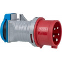 Brennenstuhl 1081690 power plug adapter Blue, Grey, Red